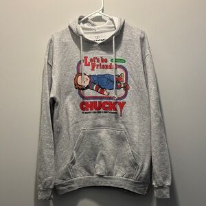 Chucky Gray Hoodie Sweater